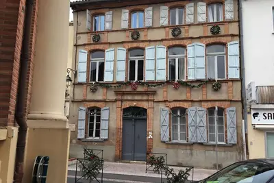 Image de chambre dans Gîte\/ch d’Hotes dans le Centre Ville de Moissac