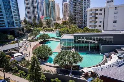 Image de Élégant appartement de deux chambres en ville au cœur de Surfers Paradise Q1 Resort & Spa
