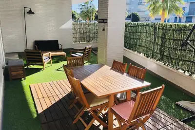 Appartement sur la plage