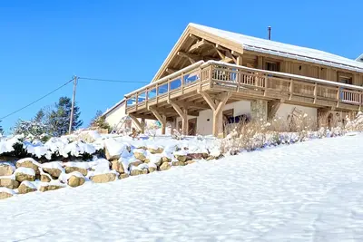 Image de Horizon 180 Chalet 4* de standing espace sauna 2\/8 pers. vue panoramique