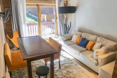 Image de 250m des commerces, 3ème étage, balcon, 50m², Méribel-Mottaret