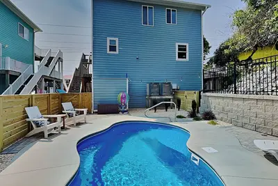 Image de Blue Haven: 4 Br / 3 Ba maison à Surf City, pour 8 personnes - Vues sur l'océan!