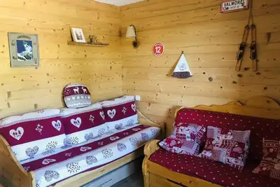 Image de Les Lauzes 27 - Joli 2 pièces à la décoration montagnarde