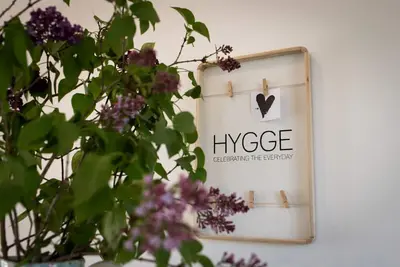 Image de Gästehaus hygge avec sauna et cheminée Nouveau 2019 \"hygge left\"