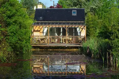 Image de Maison au bord de l'eau \"le Lavoir\" 2 pers + accès Piscine et Spa
