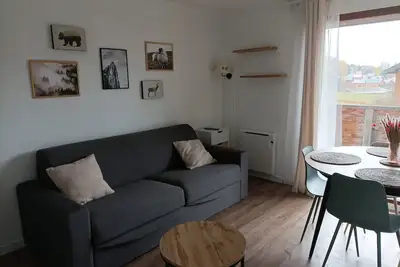 Image de Appartement rénové 2 pièces 6 pers, parking, équipements complets