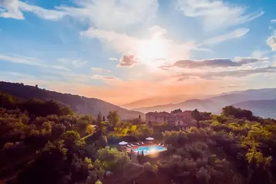 Luxury villa with pool and billiard room