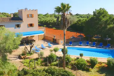 Image de Can Palea 407 finca avec piscine privée avec jardin, terrasse, barbecue et WiFi