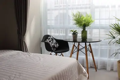 Image de Chambre Twin à Ratchada / Parc à thème / Mrt pour 2 personnes