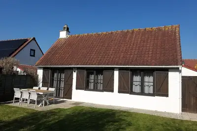 Image de Petite maison de vacances sur la côte belge de la mer du Nord