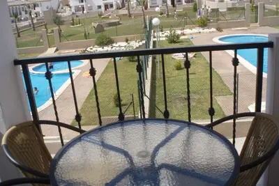 Image de Fully furnished two bedroom apartment with a roof terrace (solarium) w