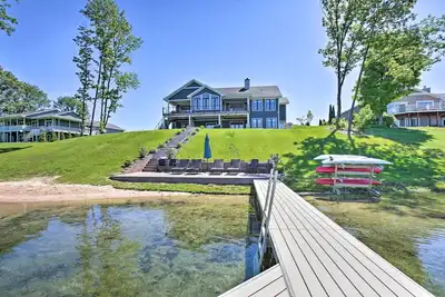 Image de Waterfront Silver Lake Home avec quai privé 40 ’!