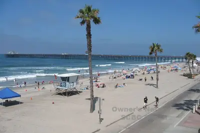 Image de Excellente unité en bord de mer sur la plage 5 août-11 août près de Oceanside Pier