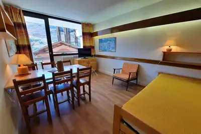 Image de Appartement 6 pers au pied des pistes Ă la Croisette - Les Menuires
