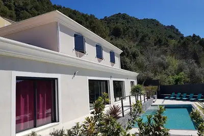 Image de Villa Contemporaine Entre Nice Et Villefranche Sur Mer