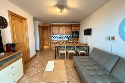Image de Les Menuires - 2 Pcs Cabine - 4/5 Pers - Wifi - Animaux admis