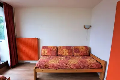 Image de Studio 2 pers - Ski aux pieds, balcon, centre Menuires