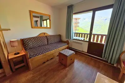 Image de Appartement confort pour 4 pers, en bord de pistes avec balcon, animaux admis