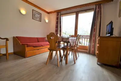 Image de Appartement 2 chambres, balcon Sud-Ouest, Les Menuires
