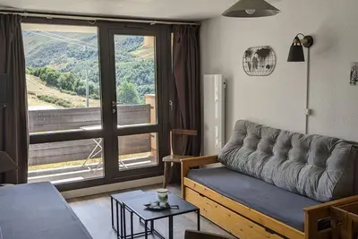 Image de Charmant Apt 4 Pers, Balcon Sud, Pied des Pistes, Confort Moderne, Proche Commerces, Les Menuires