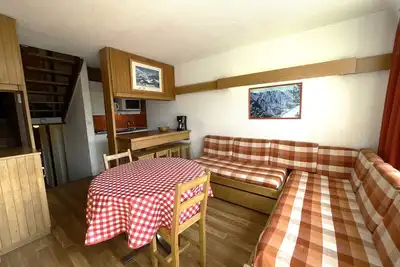 Image de Duplex 7 pers avec balcon, proche cuisine équipée