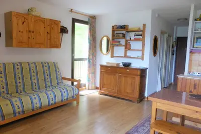 Image de Charmant 3 pièces avec balcons, proche des pistes, 6 pers, navette gratuite, animaux acceptés
