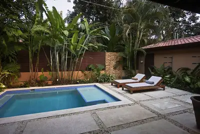 Image de Villa Colibrí, 3 chambres, plage à pied, piscine privée