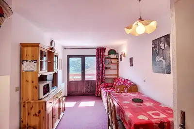 Image de Agréable 2 pièces pour 4 pers, ski aux pieds, wifi, parking