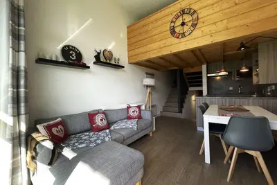 Image de Appartement confort 42m², 6 pers, au pied des pistes
