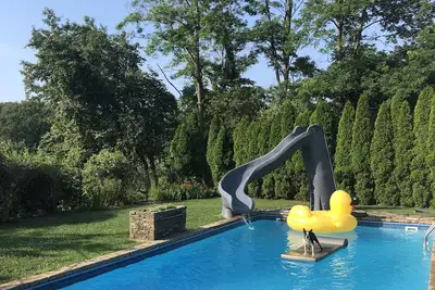 Image de Belle maison avec piscine à Montauk