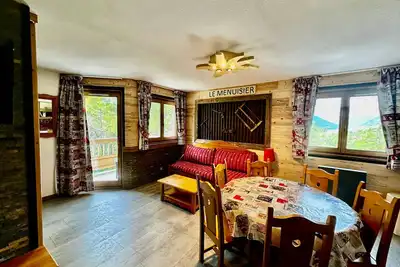Image de Appartement spacieux 6 pers avec balcon au pied des pistes Ă Val Cenis