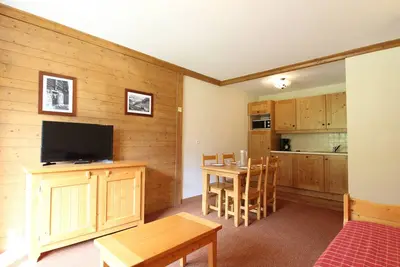 Image de Appartement cosy 4 pers. au pied des pistes avec piscine et parking