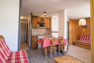 Image de Charmant appartement Ă 300m des pistes Ă Lanslebourg avec balcon et garage