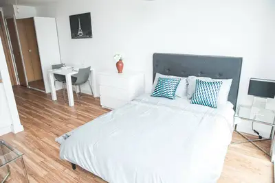 Image de Appartement Studio de Luxe à Media City / The Quays