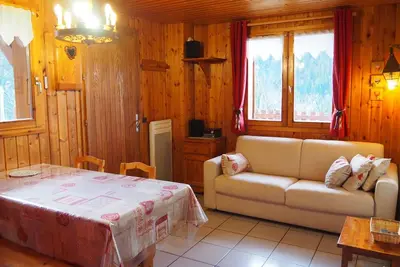 Image de Peisey Vallandry Bel Appartement avec une superbe vue sur la vallée à 100m Rm