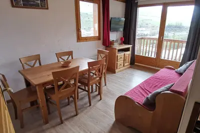 Image de Appart 6 pers avec piscine, skis, ascenseur Ă Lanslebourg