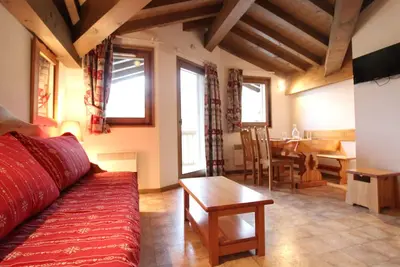 Image de Appartement 4 pers Ă Val Cenis, au pied des pistes, parking, Wifi et balcon