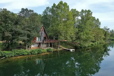 Image de Bluegill Bungalow - Au bord du lac Ă Hardy, Ar