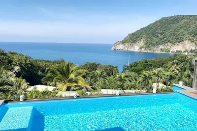 Image de Villa à Deshaies G099c 2 chambres piscine vue mer