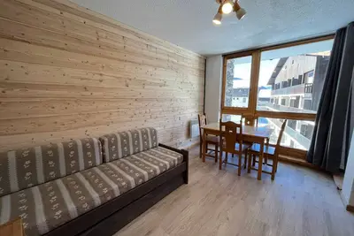 Image de Appartement cosy 4 pers - Résidence Le Pied de Pistes, au pied des remontées mécaniques