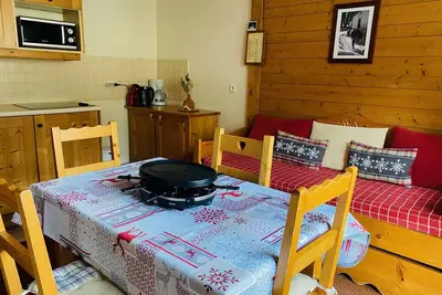 Image de Appartement cosy 4 pers, pieds des pistes et piscine, Val-Cenis