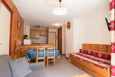 Image de Appartement 7 pers à Val Cenis Lanslebourg, proche pistes avec balcon et garage