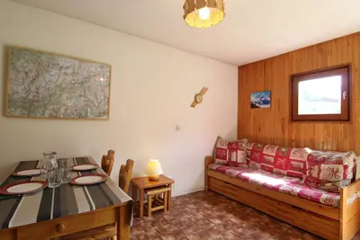 Appartement cosy 4 pers avec Wifi et parking à Lanslevillard
