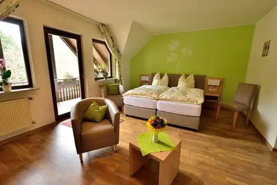 Image de Chambre Double avec Balcon - Landgasthof Baunhöller-Mühle