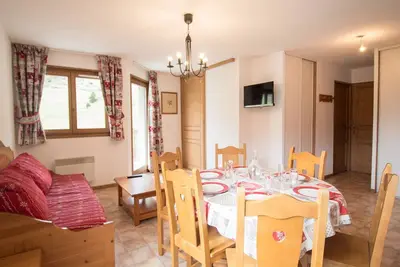 Image de Appartement 6 pers au pied des pistes, à côté des commodités et télécabine, Val Cenis