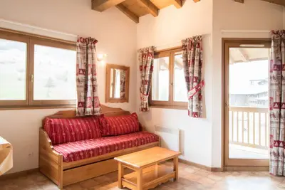 Image de Appartement spacieux pour 6 au pied des pistes avec Parking et Wifi