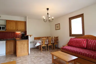 Image de Appartement spacieux, 6 pers, skis aux pieds, balcon, parking, Val-Cenis