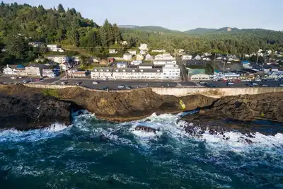 Image de Découvrez ce condo magnifiquement moderne avec une vue imprenable sur Depoe Bay!