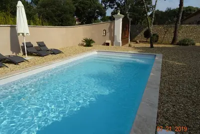 Image de Charmant Mazet à St Siffret proche Uzès, très calme au coeur des oliviers.