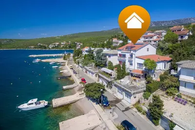 Image de Appartement de vacances Jadranovo pour 2 - 5 personnes avec 2 chambres à coucher - Appartement de va